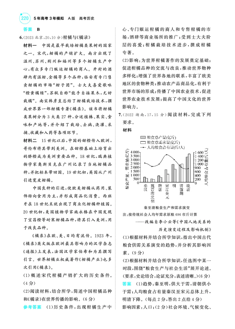 《2_6.2025版53A版新高考版练习册教师用书PDF_2025版教学资源包_（总复习系列）2025版《5年高考3年模拟》新高考版A版（⭐全科）_2025版.新高考版.选考总复习.历史.5·3A版_4_PDF教参电子书_708》第2页预览