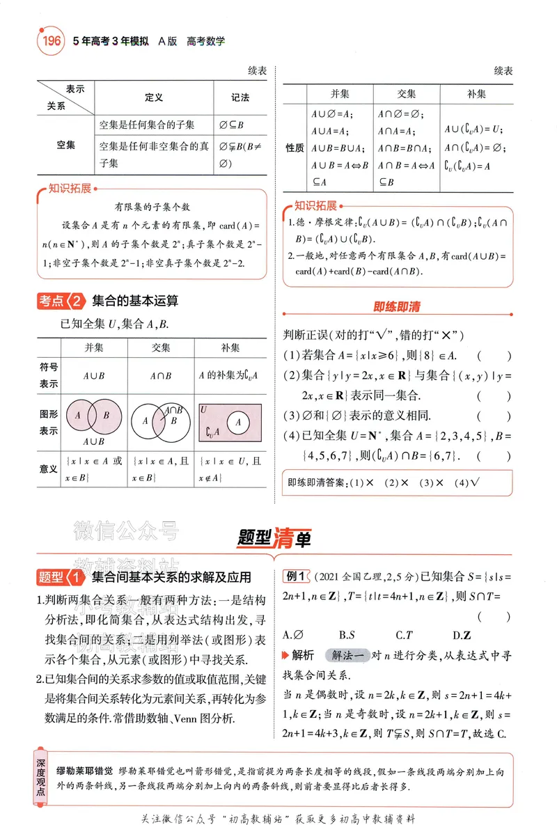 《2025A版5年高考3年模拟高考数学讲解册_2025A版53高考总复习学生用书》第8页预览