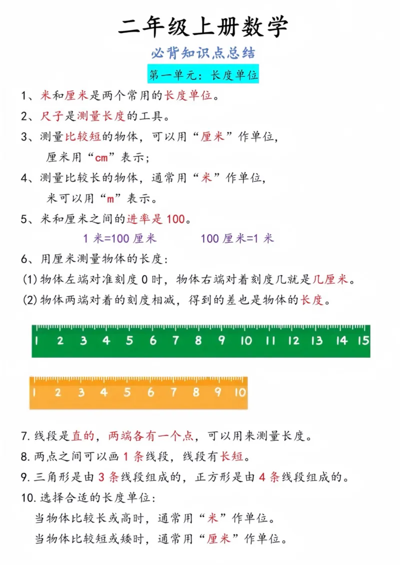 《二上数学公式打印_01_2年级上册同步教辅_2上-数学_二上数学-重点必背资料通用》第3页预览
