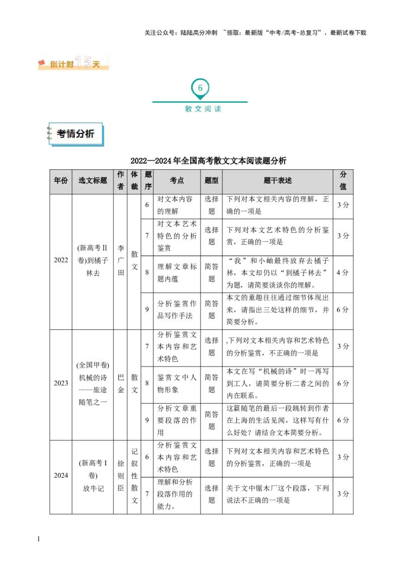 《语文（二）（解析版）_三轮冲刺_语文（二）-2025年高考考前20天终极冲刺攻略》第3页预览