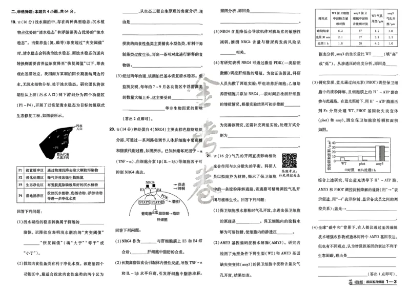 《主书_652027《天星教育•金考卷特快专递》（第1-3期）（高考）（9科全）_2027《天星教育•金考卷特快专递》（第2期）（高考）（9科全）_673》第4页预览