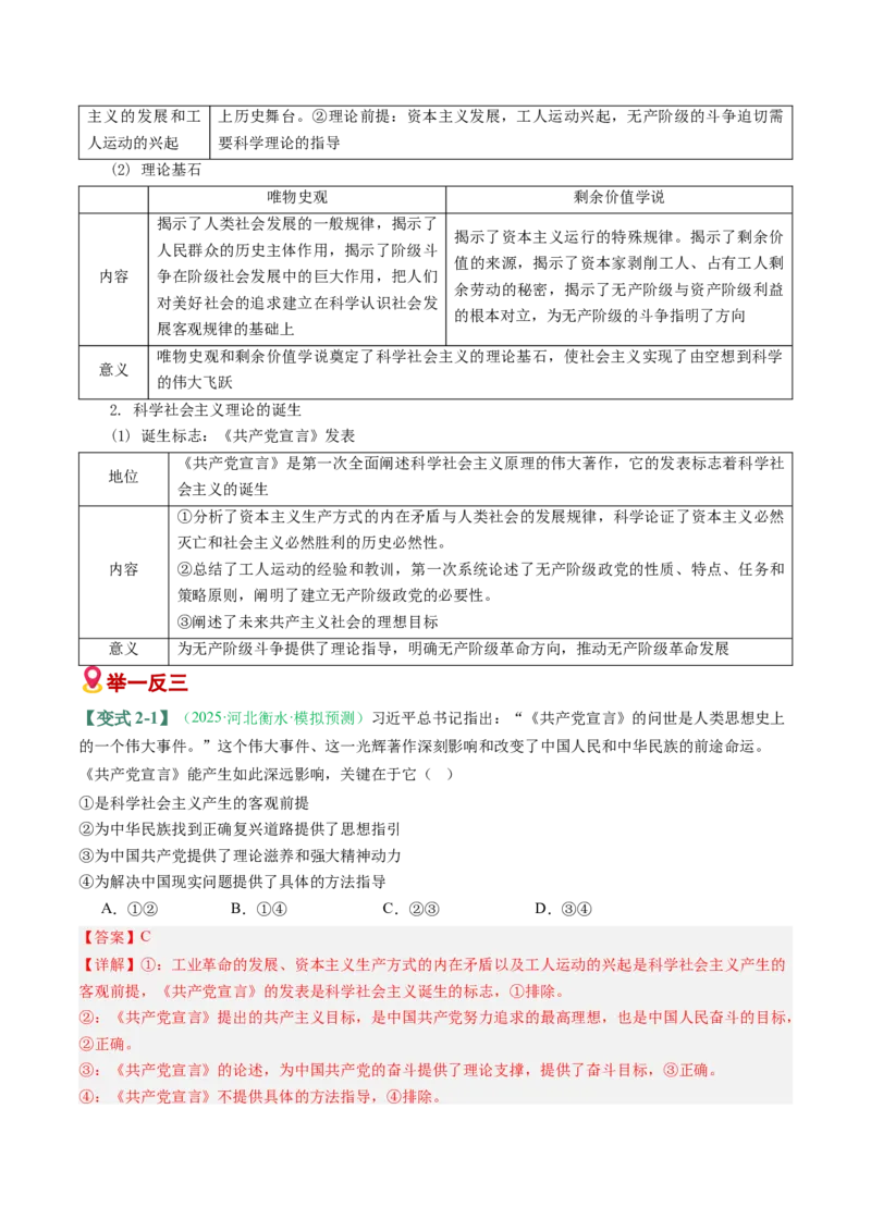 《易错01人类社会发展的一般历程（易错专练）（教师版）_zheng治_2026年-政治高考二轮复习_2026年高考政治重难点讲义专练（新高考通用）-G102_2026版》第5页预览