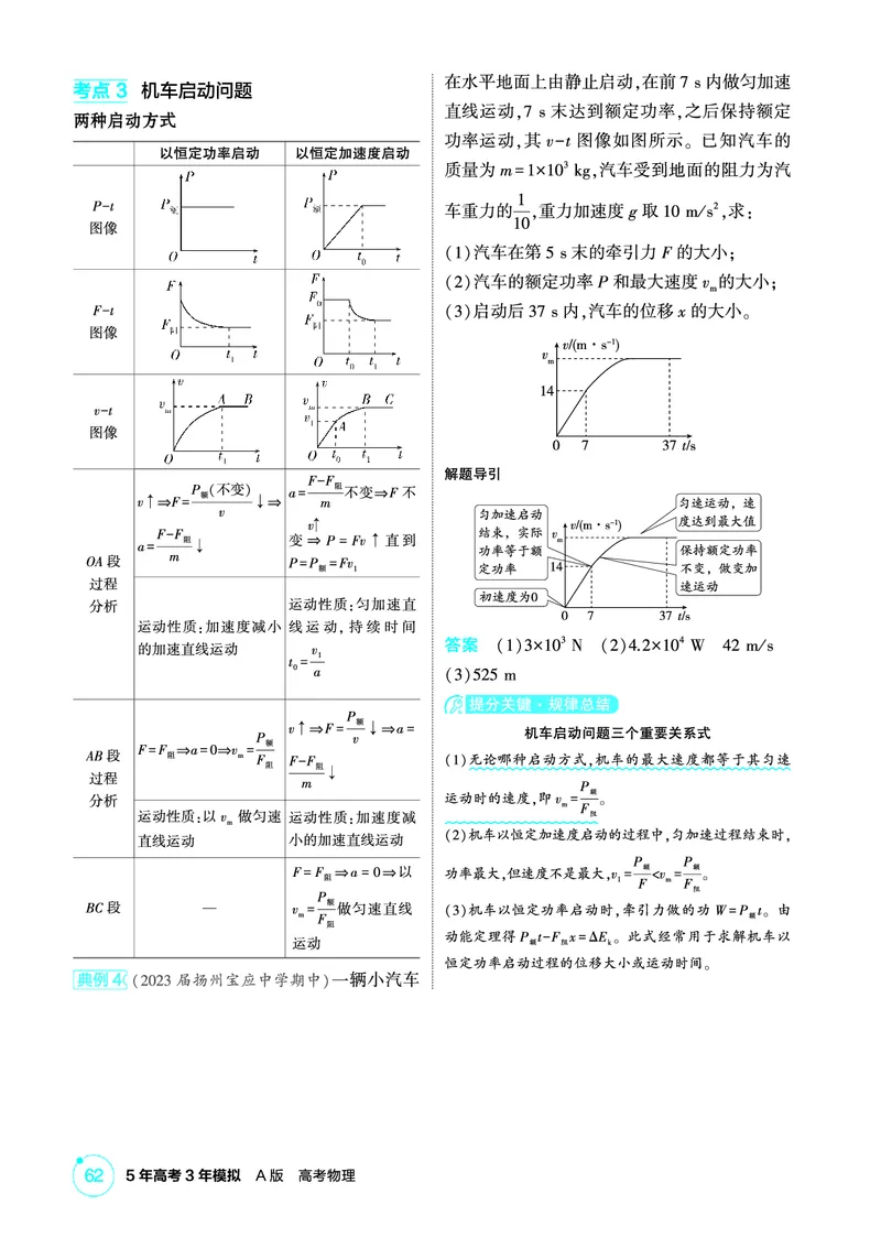 《1_精讲册PDF06-第6章机械能_2026版教学资源包_202653高考总复习A版_江苏版_2026版.江苏版.选考总复习.物理.5·3A版_二、教师用书PDF_第6章机械能守恒定律_1_PDF教参电子书》第3页预览