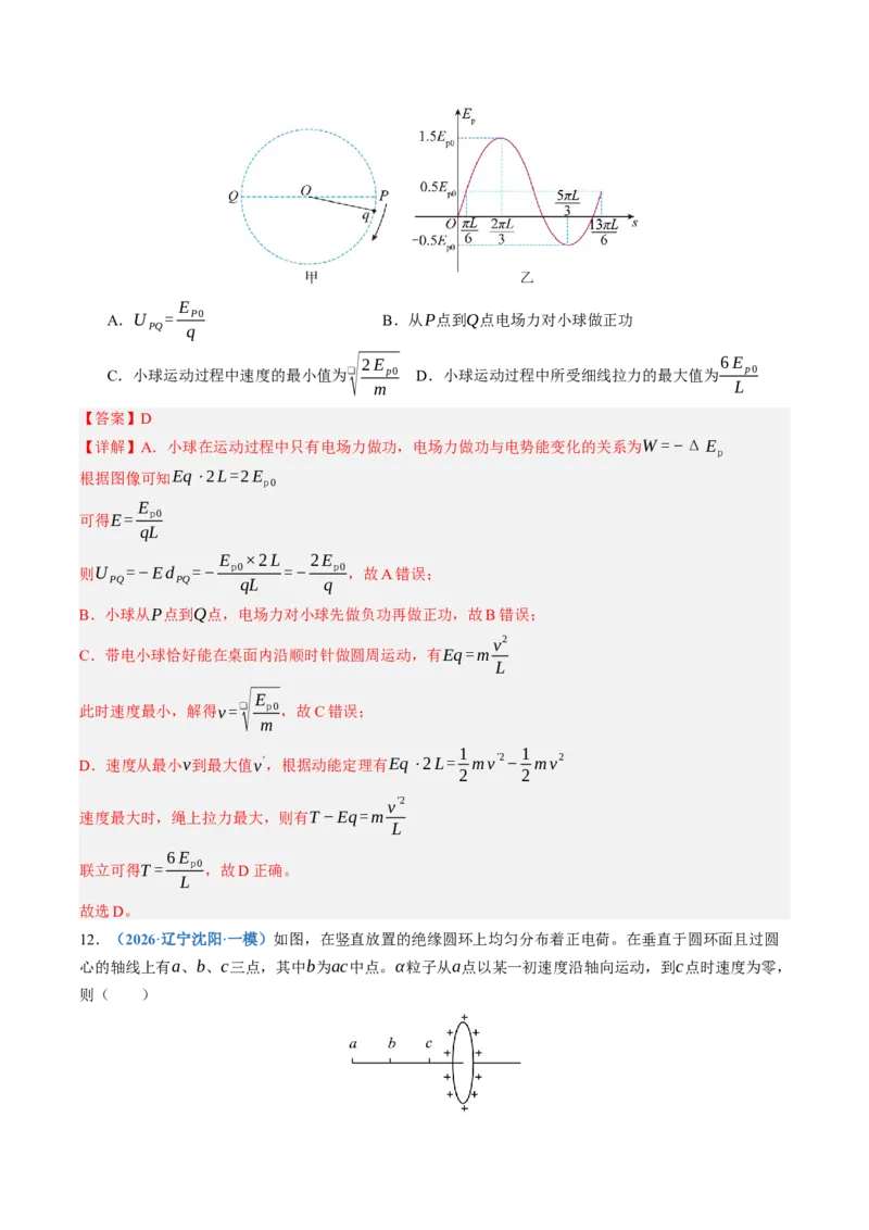 《第38讲电场能的性质（专项训练）（黑吉辽蒙专用）（教师版）_地理_2027年高考地理一轮_2027年高考物理一轮课件+讲义+练习（黑吉辽蒙专用）-G330_2027版》第9页预览