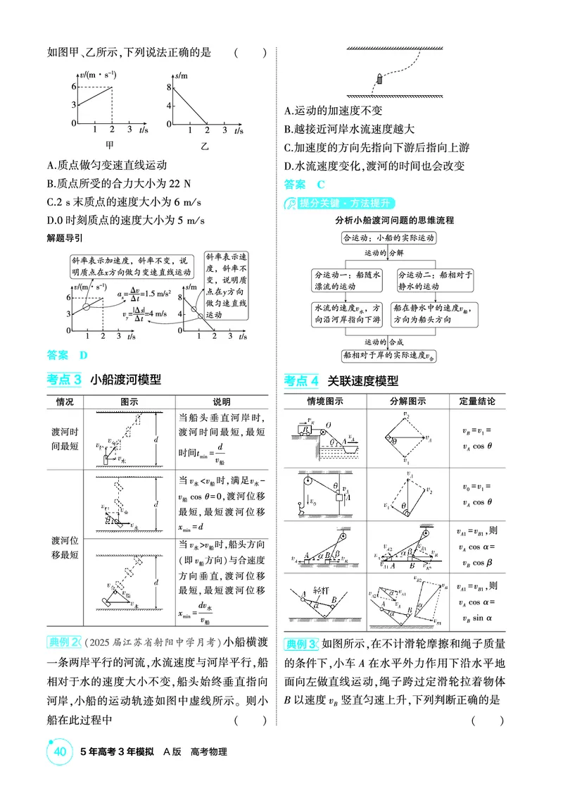 《1_精讲册PDF04-第4章曲线运动_2026版教学资源包_202653高考总复习A版_江苏版_2026版.江苏版.选考总复习.物理.5·3A版_二、教师用书PDF_第4章曲线运动_1_PDF教参电子书》第2页预览