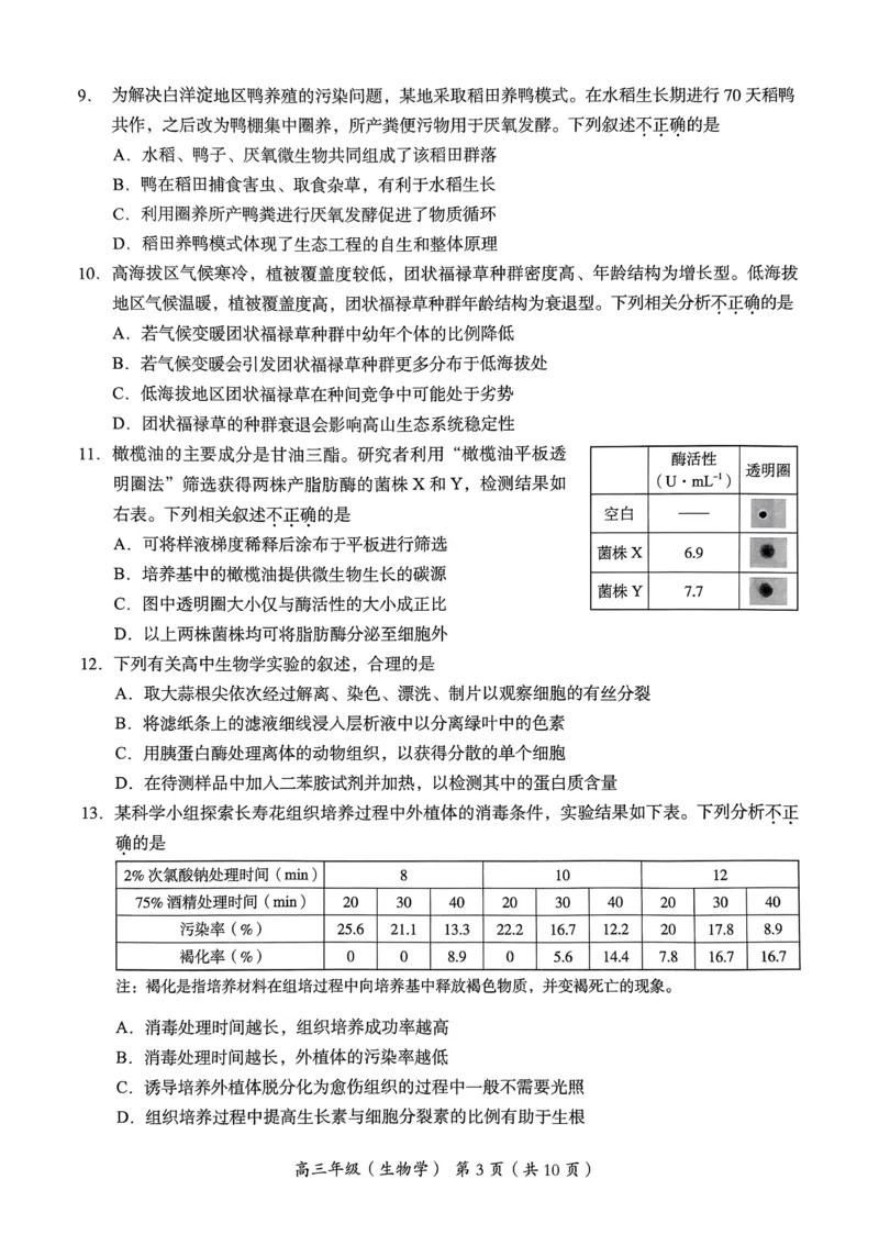 《4_2024北京市海淀一模（试卷+答案）_2025版教学资源包_（总复习系列）2025版《5年高考3年模拟》新高考版B版（⭐全科）_2025版.新高考新教材版.选考总复习.生物.5·3B版_1_资源拓展》第3页预览
