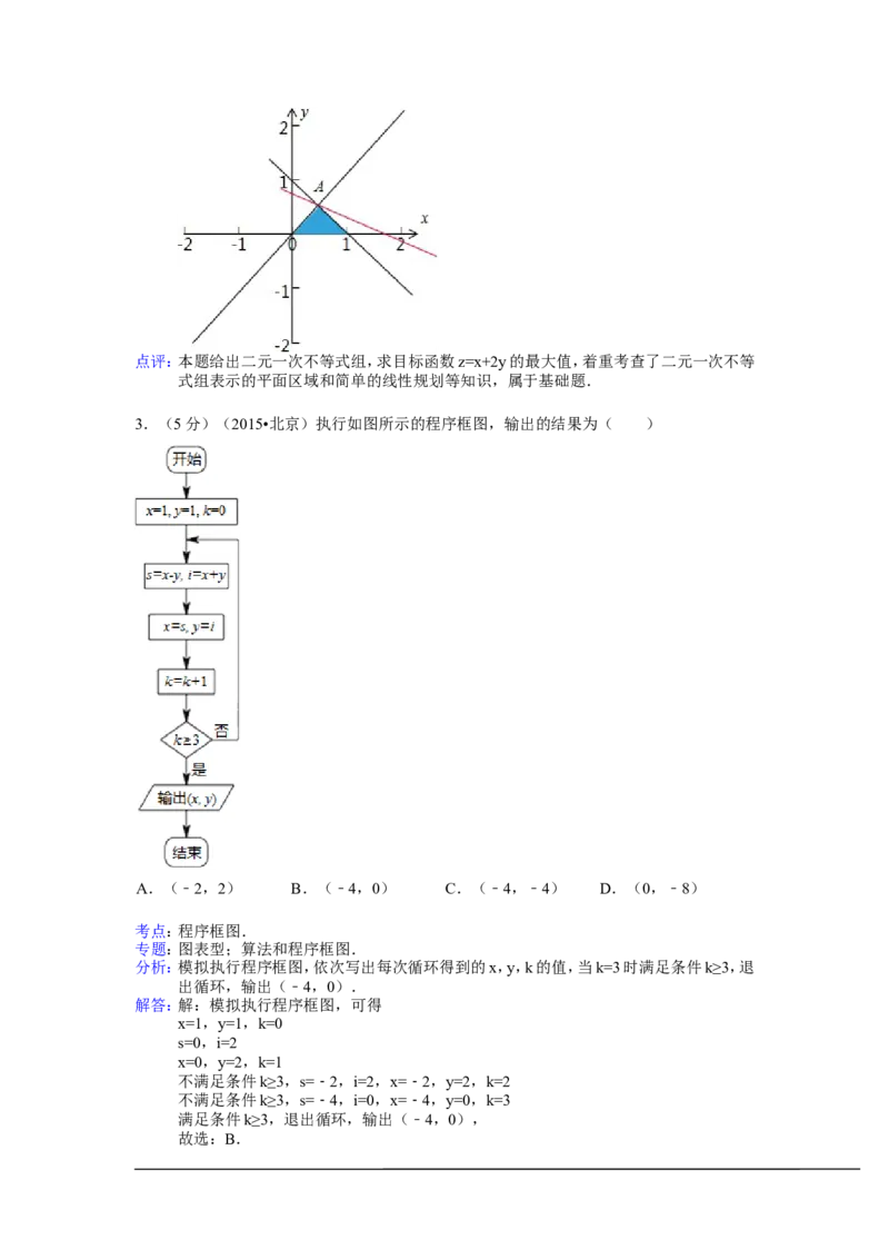 《2015年北京高考理科数学试题及答案_高考一二三轮复习_数学_2027年高考数学专项复习更新中_2008年-2026年数学高考真题-G427_2008-2020年高考_2008-2020年_地方卷_地方卷高考理科数学》第6页预览