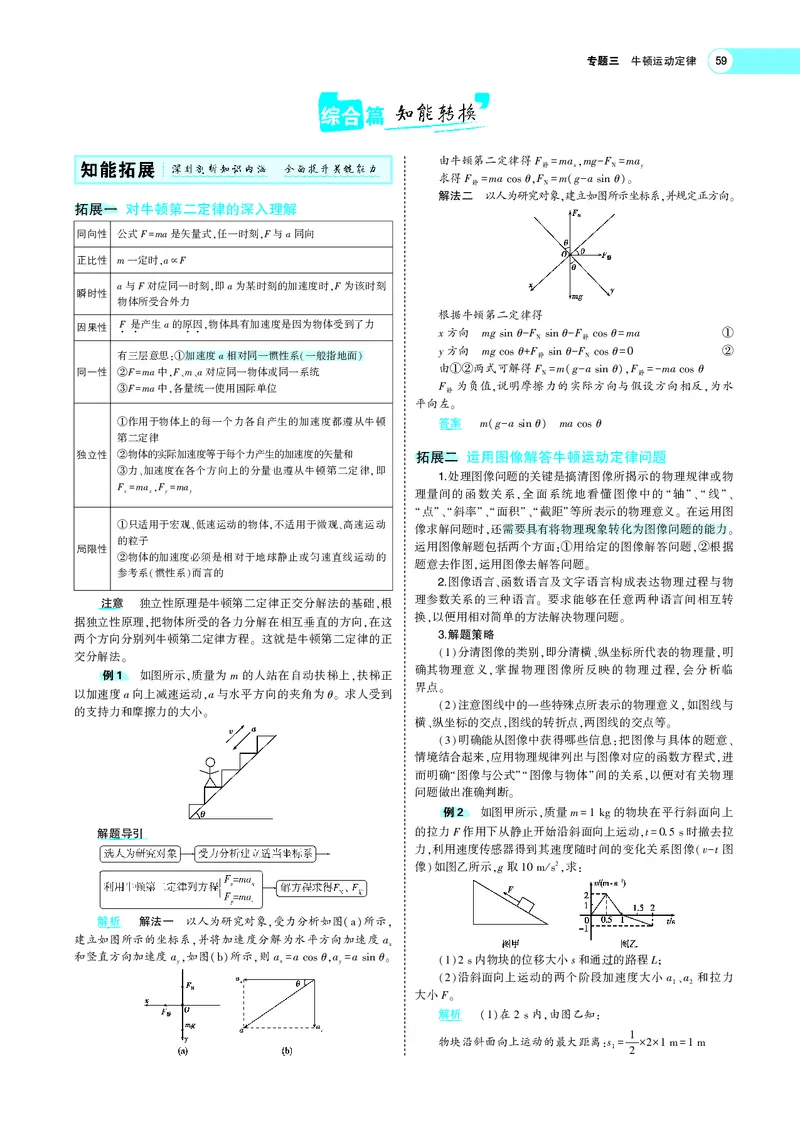 《专题三　牛顿运动定律_2022版教学资源包_五年高考三年模拟_2022版新高考版选考总复习物理5·3A版_专题三牛顿运动定律_专题PDF_专题PDF_专题电子书》第5页预览