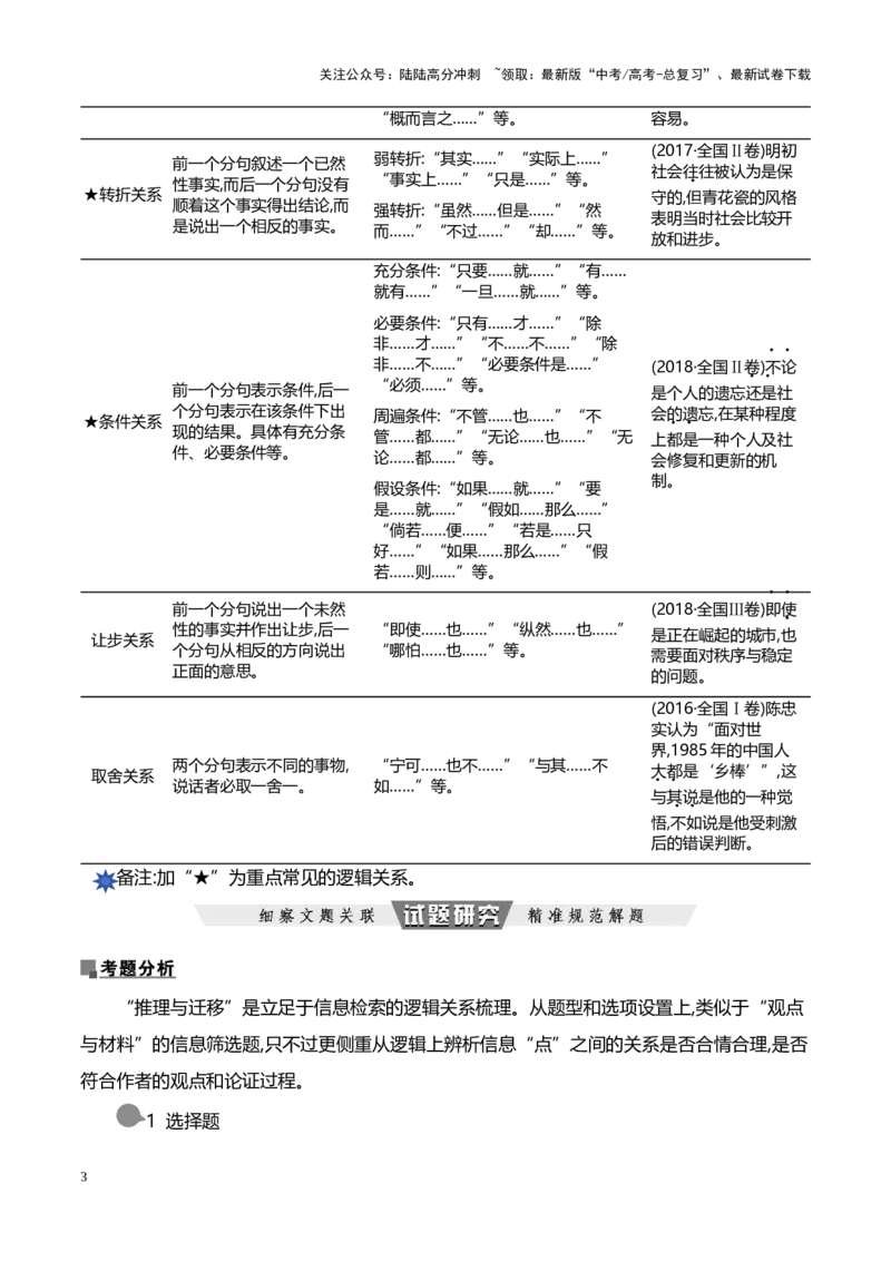 《跟着考点考向学破解信息类文本中的推理与迁移-（全国通用）_专项复习_2024年_2024年高考语文专题探究与实战演练考点真题写作全国通用_资料》第3页预览
