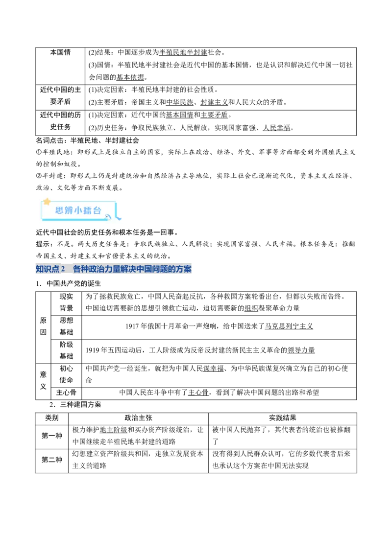 《第01课历史和人民的选择（复习讲义）（教师版）（全国通用）_zheng治_2026年_2026年高考政治一轮复习讲义+练习+课件（新教材新高考）-G55_2026版_必修3政治与法治》第4页预览