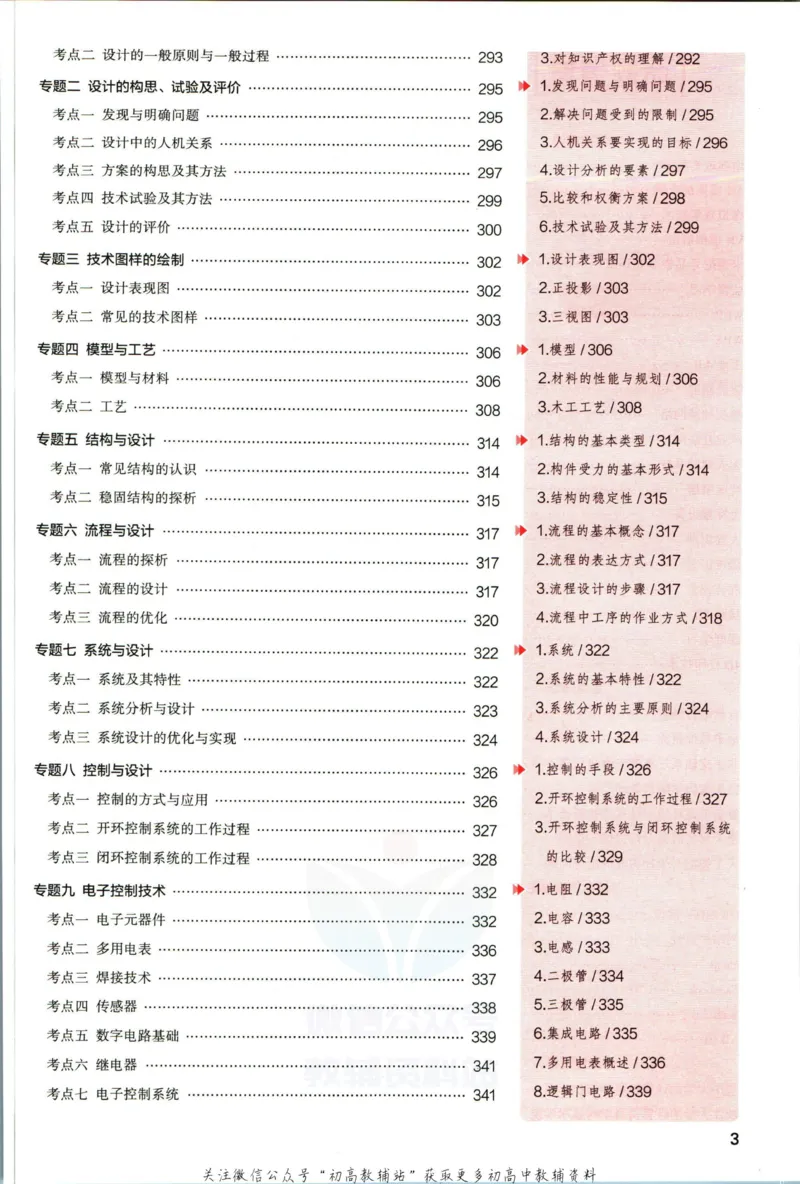 《53高考总复习A版技术浙江版分类精析_2023A版学生用书》第5页预览