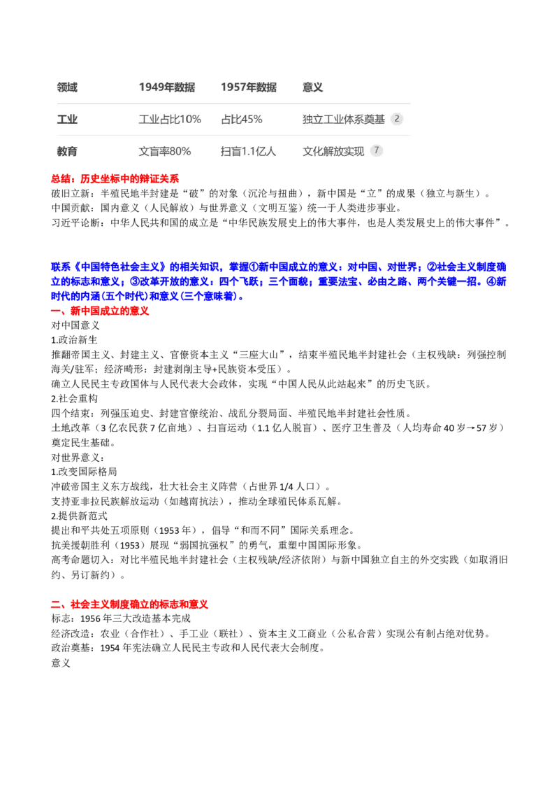 《（跨模点拨）第一、二课历史和人民的选择、中国的先进性-_zheng治_2026年_22026届高考政治一轮复习课件》第3页预览