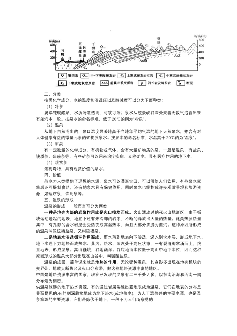 《高频考点43泉_地理_2026年-地理高考专项复习_42026年高考地理高频考点专项突破思维导图+解题技巧+专项突破》第3页预览