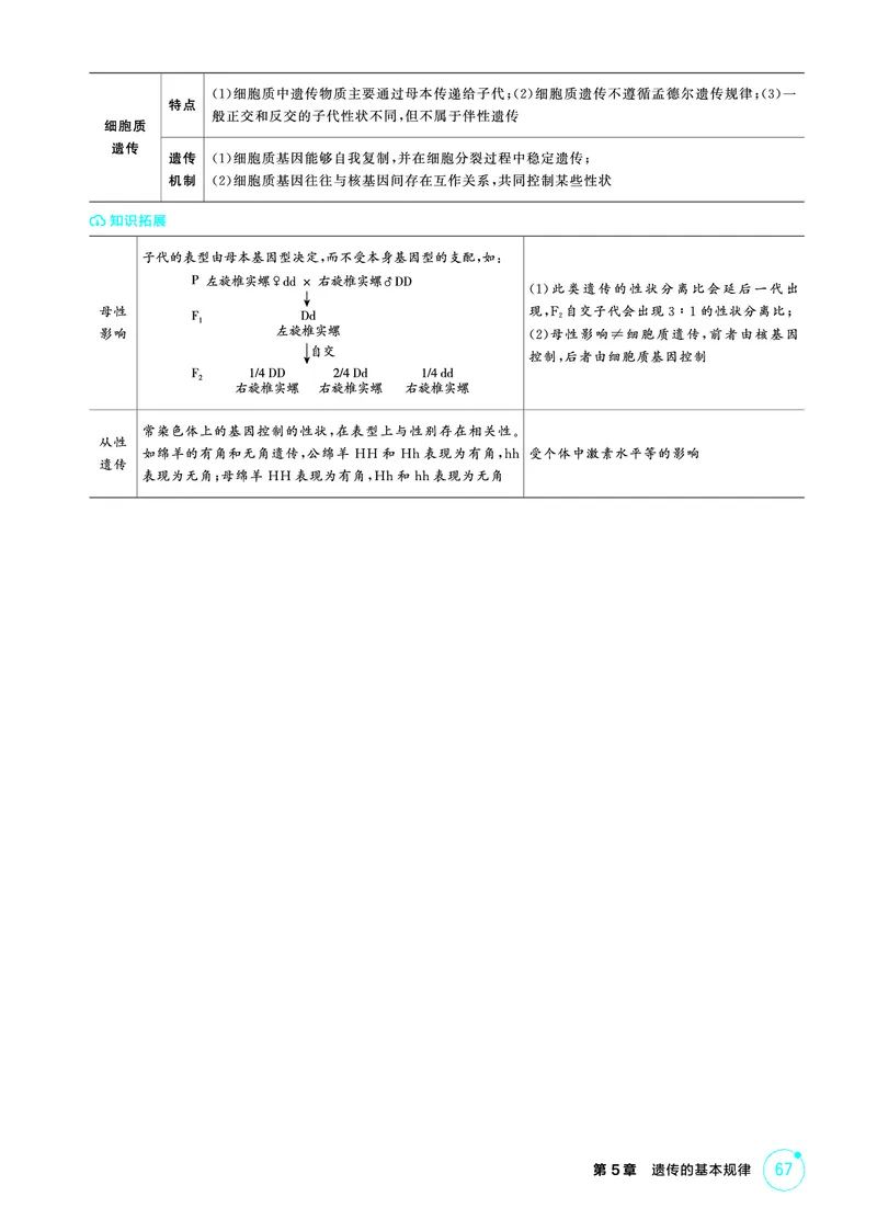 《1_精讲册-第5章遗传的基本规律_2026版教学资源包_202653高考总复习A版_浙江版_2026版.浙江版.选考总复习.生物.5·3A版_第2部分遗传与进化_第5章遗传的基本规律_2_精讲册PDF》第7页预览
