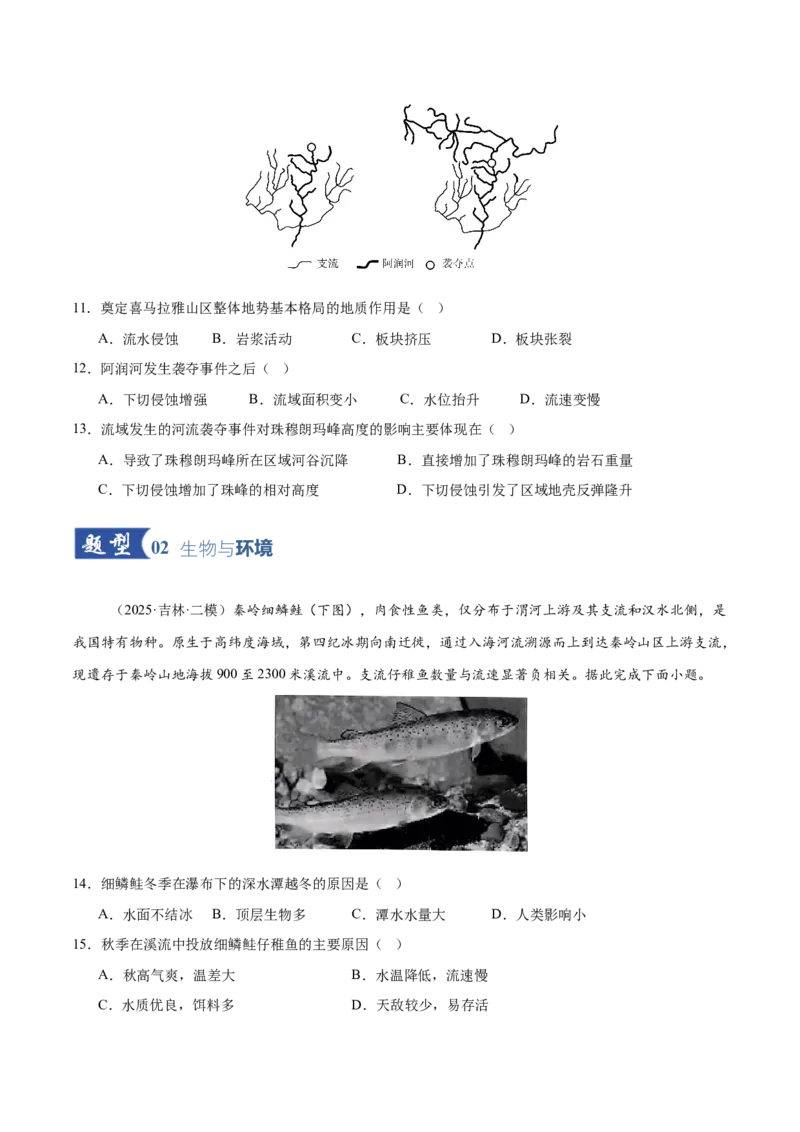 《第17讲自然环境的整体性（专项训练）（全国通用）（学生版）_地理_2026年_2026年高考地理一轮复习讲义+练习+课件（新教材新高考）-G55_2026版_专题06自然环境的整体性与差异性》第4页预览