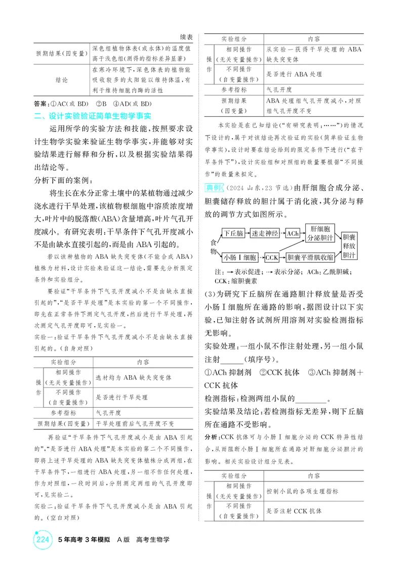 《1_精讲册-微专题4　实验分析与设计_2026版教学资源包_202653高考总复习A版_江苏版_2026版.江苏版.选考总复习.生物.5·3A版_微专题_微专题4实验分析与设计_2_精讲册PDF》第3页预览