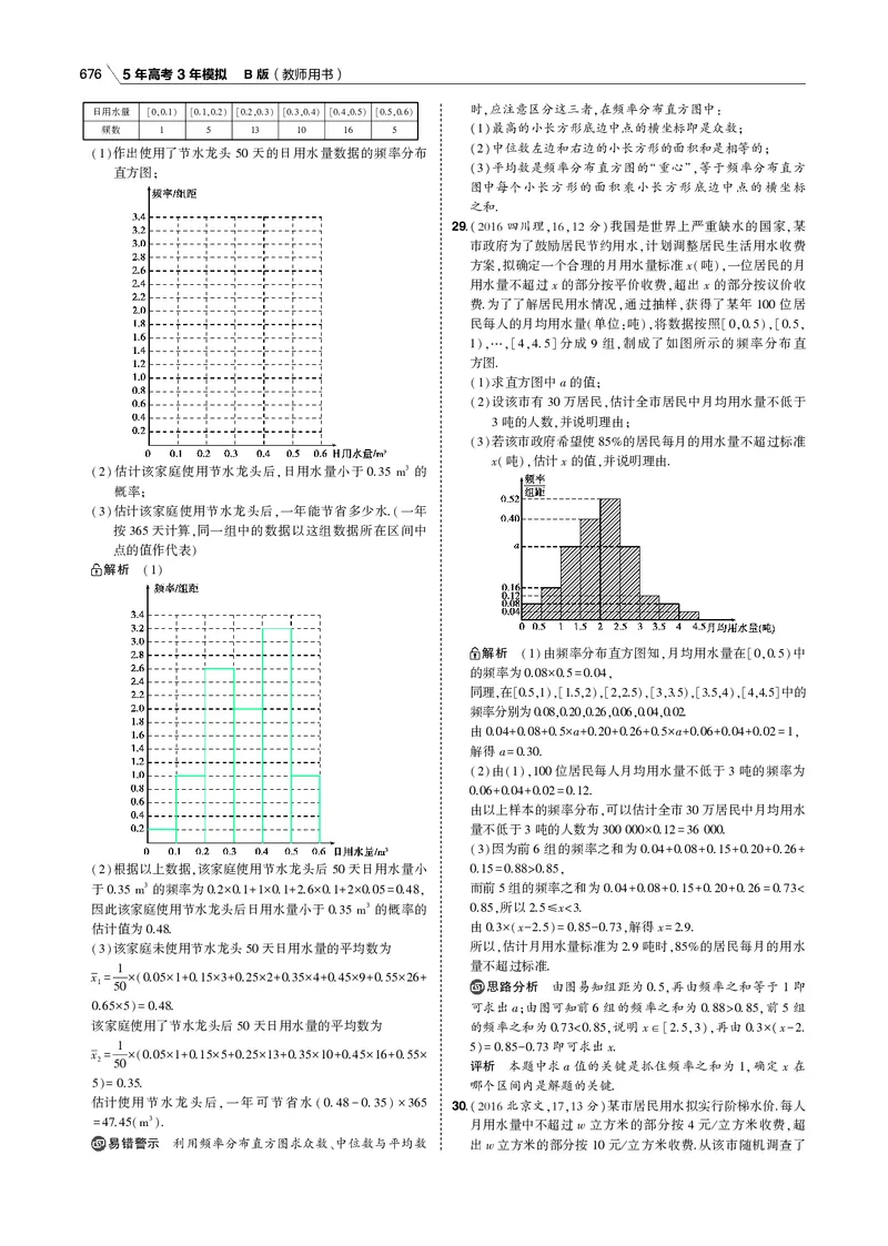 《§12.4　统计与统计案例_2022版教学资源包_五年高考三年模拟_2022版新高考版高考总复习数学53B版_第十二章　概率与统计_§124　统计与统计案例_12_14　统计与统计案例_专题电子书》第7页预览