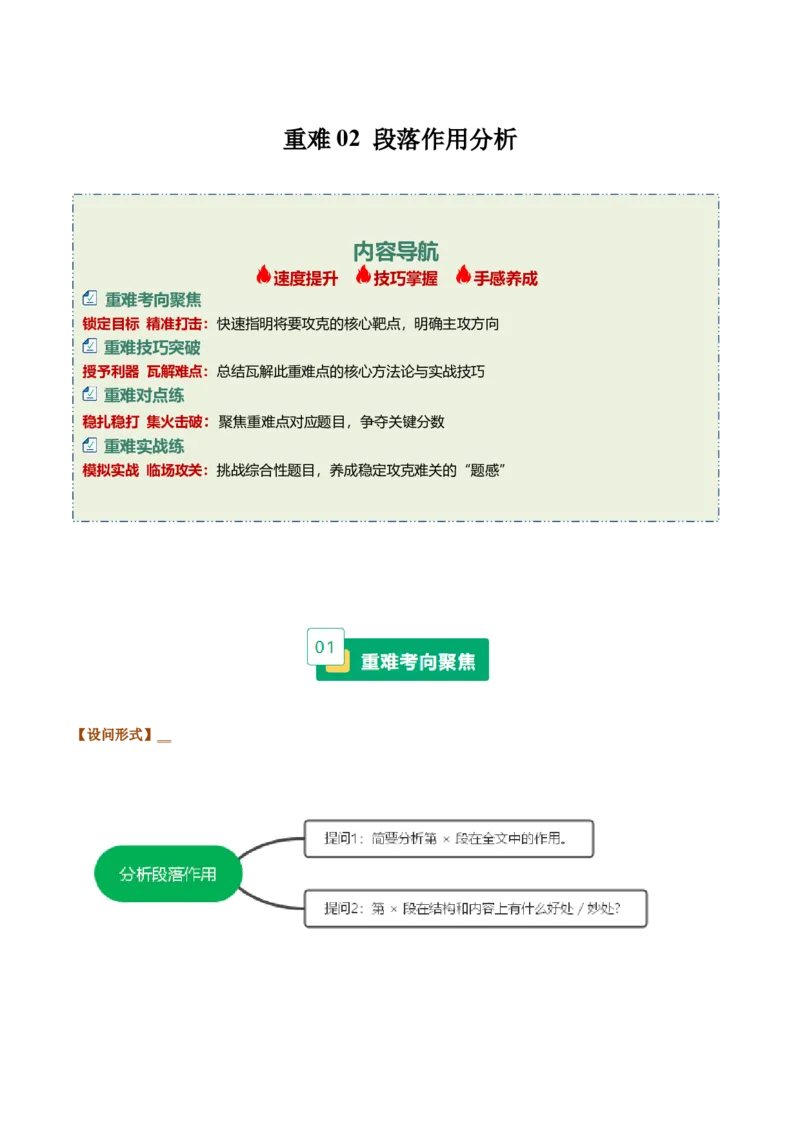 《重难02段落作用分析（重难专练）（全国通用）（学生版）_二轮复习_2026年-语文二轮复习_2026年高考语文二轮复习课件+讲义+练习（新高考通用）-G92_2026版》第1页预览