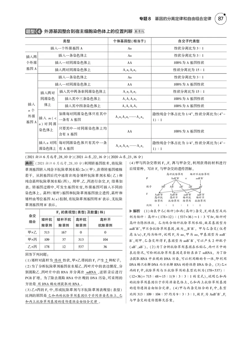 《5_2025版5·3B版新高考版教师用书PDF_2025版教学资源包_（总复习系列）2025版《5年高考3年模拟》新高考版B版（⭐全科）_2025版.新高考新教材版.选考总复习.生物.5·3B版_1_专题资料包_606》第10页预览