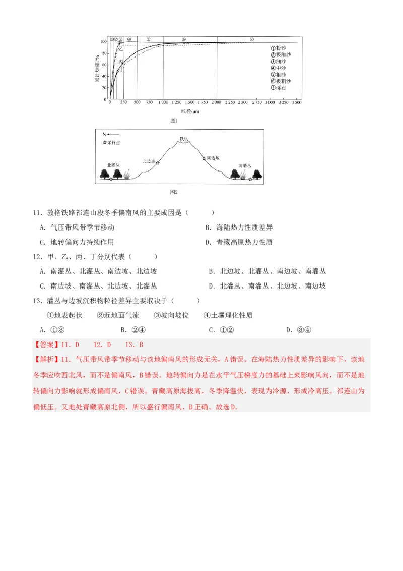 《地理（江苏卷02）（全解全析）_地理_2026年-地理高考专项复习_2026年高考第一二三次模拟考试地理-G181_高考地理第三次模拟考试19套_地理（江苏卷02）》第5页预览