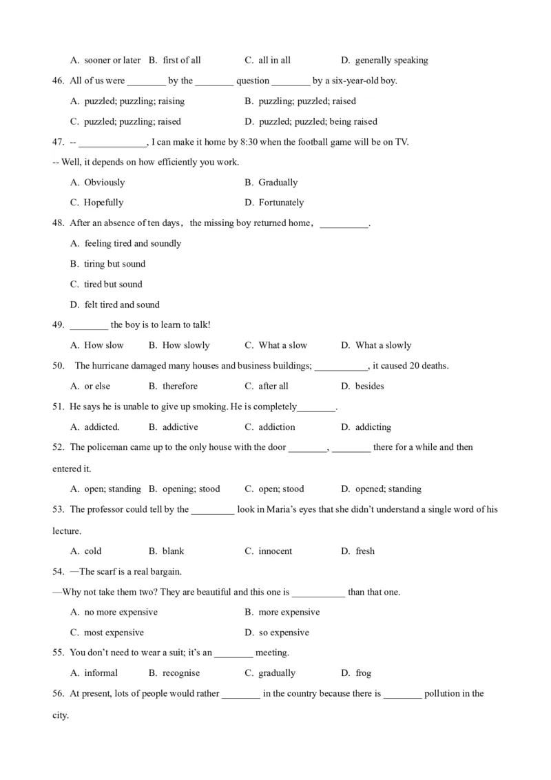 《03形容词与副词考查要点及应对策略(解析版)_英语(2)_一轮复习_2024年_2024高考英语一轮复习小题大题微技能精析精练(新高考版)_资料》第9页预览