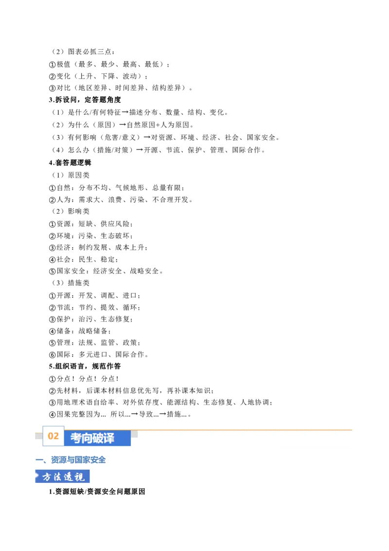 《题型27国家安全有关综合题解题技巧（题型专练）（全国通用）-（教师版）_地理_2026年-地理高考专项复习_2026年高考地理重难点讲义专练（新高考通用）-G102_2026版》第4页预览