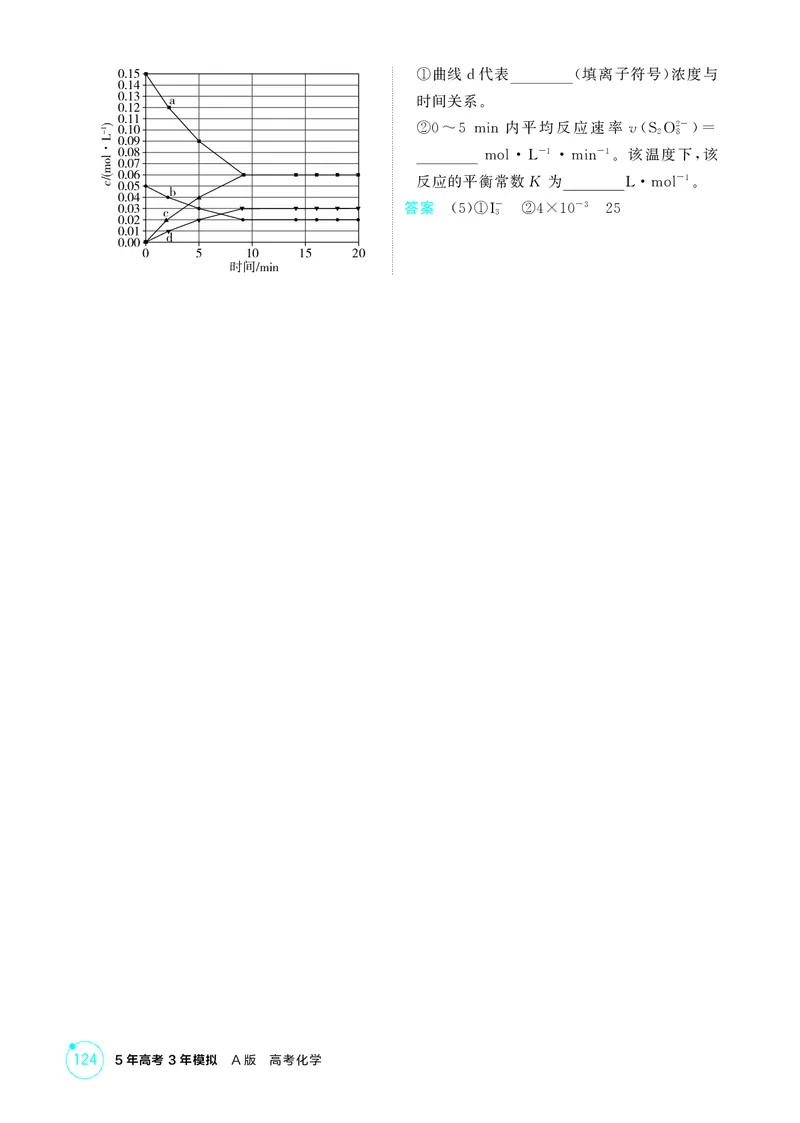 《1_精练册-第九章　化学反应速率与化学平衡_2026版教学资源包_202653高考总复习A版_广东版_2026版.广东版.选考总复习.化学.5·3A版_二、教师用书PDF_第九章化学反应速率与化学平衡》第3页预览