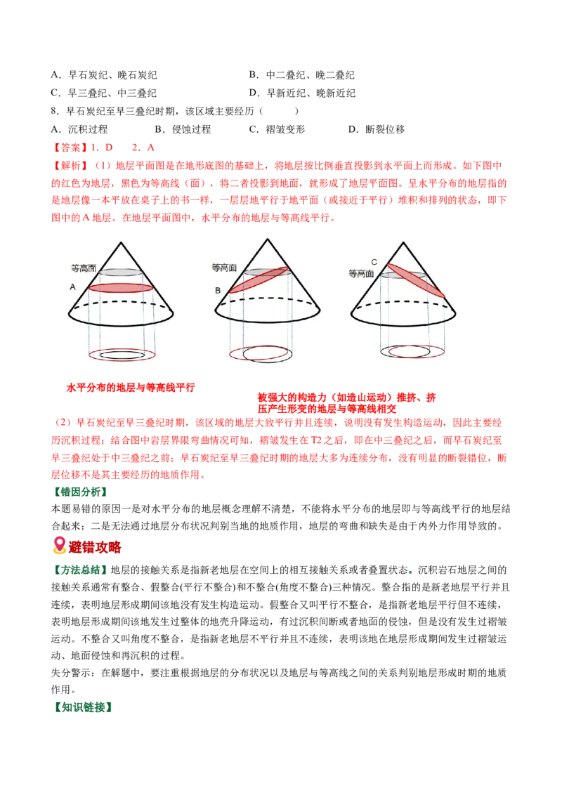 《易错04地貌（学生版）_地理_2026年-地理高考专项复习_2026年高考地理重难点讲义专练（新高考通用）-G102_2026版》第2页预览