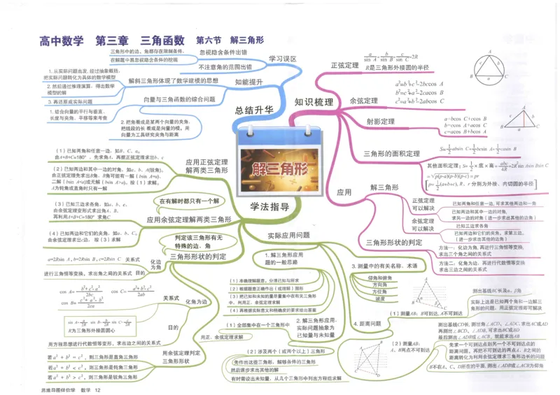 《12、解三角形_初高中资料库_高中资料库（转存避免链接过期失效）_高中数学》第1页预览