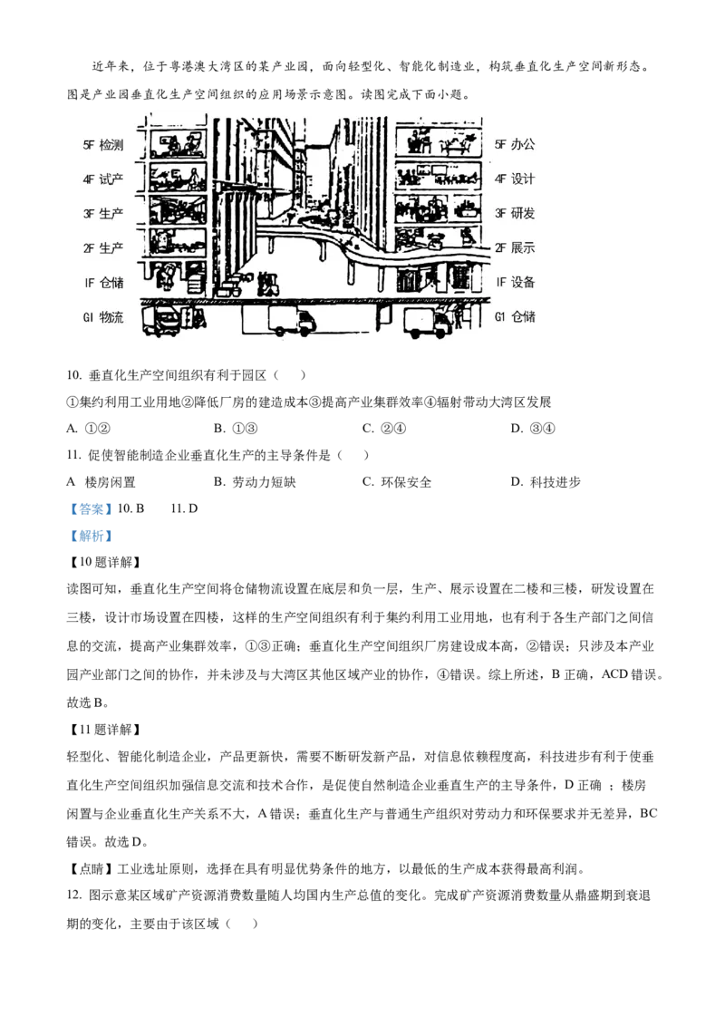 《精品解析：2023年北京卷高考地理真题（解析版）(1)_地理_2027年高考地理专项复习_2008年-2026年地理高考真题-G427_2023年高考_2023年地理-北京》第6页预览