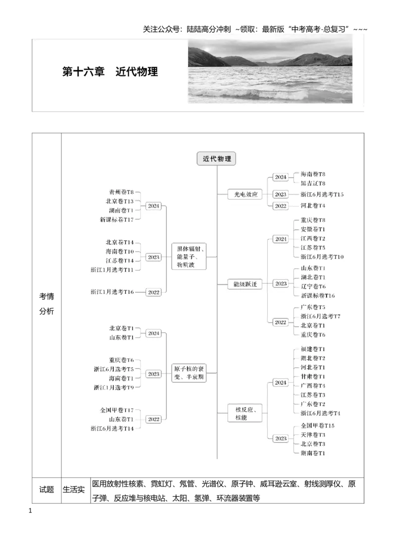 《第十六章　第83课时　光电效应_04-物理-高考总复习_一轮复习_2026年-物理高考一轮复习_2026年大一轮复习讲义物理课件讲义练习-C203_教师用书Word版文档_第十六章　近代物理》第1页预览