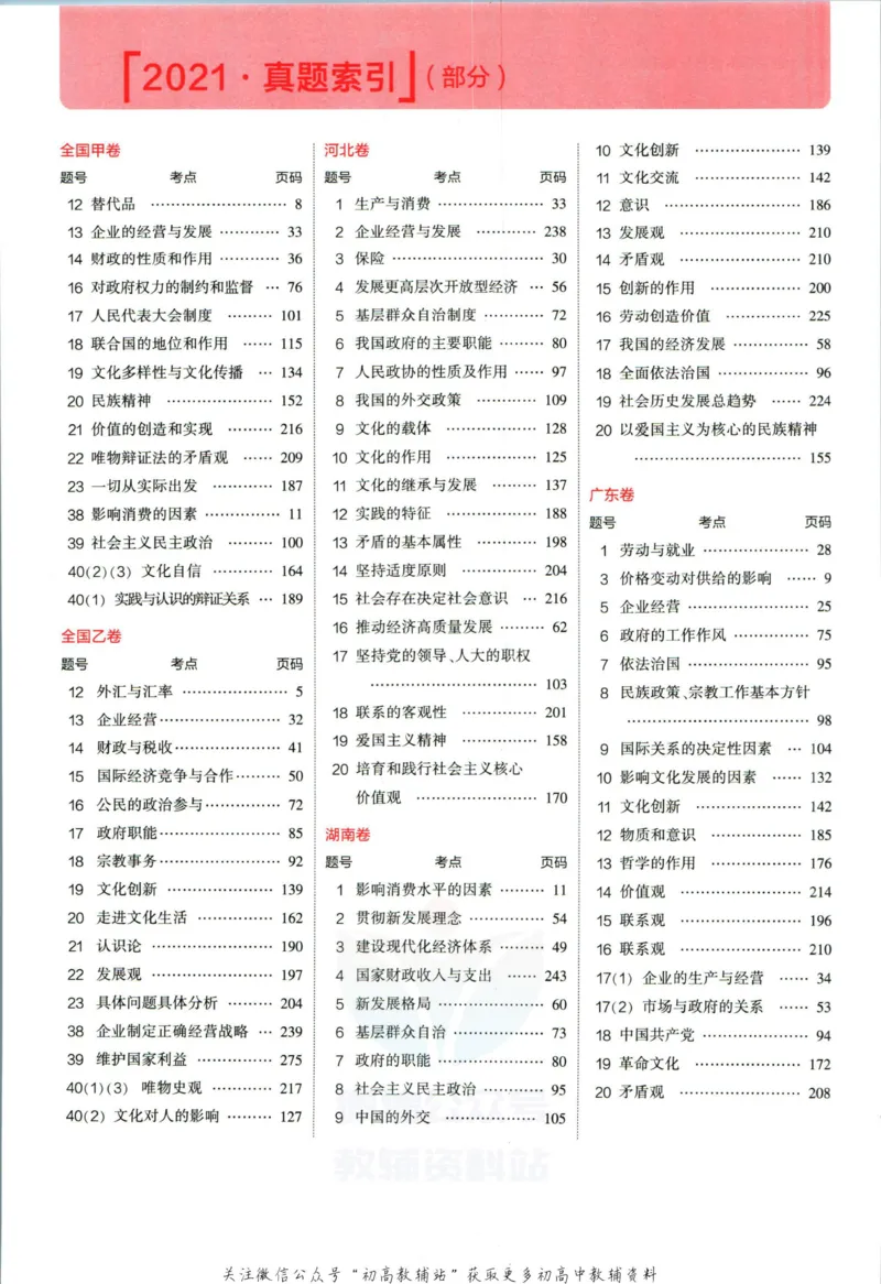 《53高考总复习A版政治课标版_2023A版学生用书》第8页预览