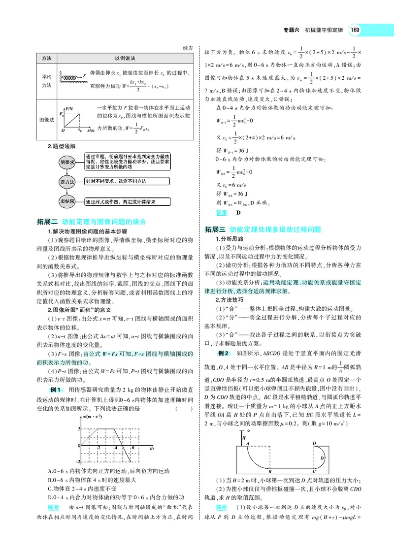《专题六　机械能守恒定律_2022版教学资源包_五年高考三年模拟_2022版新高考版选考总复习物理5·3A版_专题六机械能守恒定律_专题PDF_专题PDF_专题电子书》第6页预览