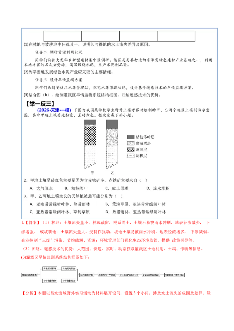 《猜押11新题型（绘图题、跨学科、地理实践、论文论述、计算题）（教师版）_地理_2026年-地理高考专项复习_2026年高考地理终极冲刺讲练测（全国通用）-G459_2026版》第7页预览