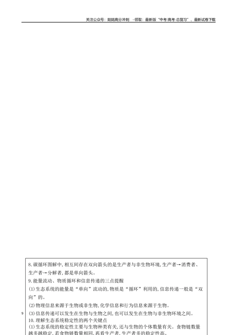 《题型09生物与环境（2大考向模型解题）（原卷版）_06-生物-高考总复习_专项复习_2024年_2024年高考生物答题技巧与模板构建》第9页预览
