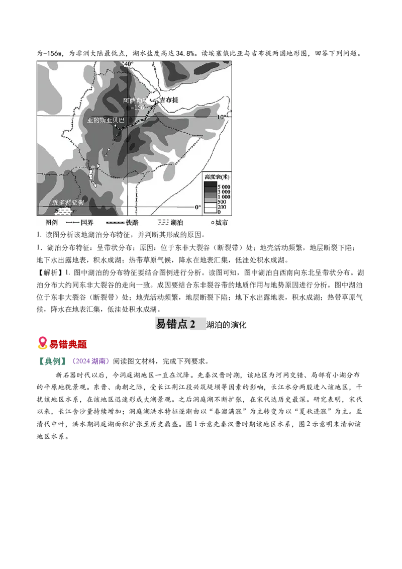 《易错03水的运动（教师版）_地理_2026年-地理高考专项复习_2026年高考地理重难点讲义专练（新高考通用）-G102_2026版》第4页预览