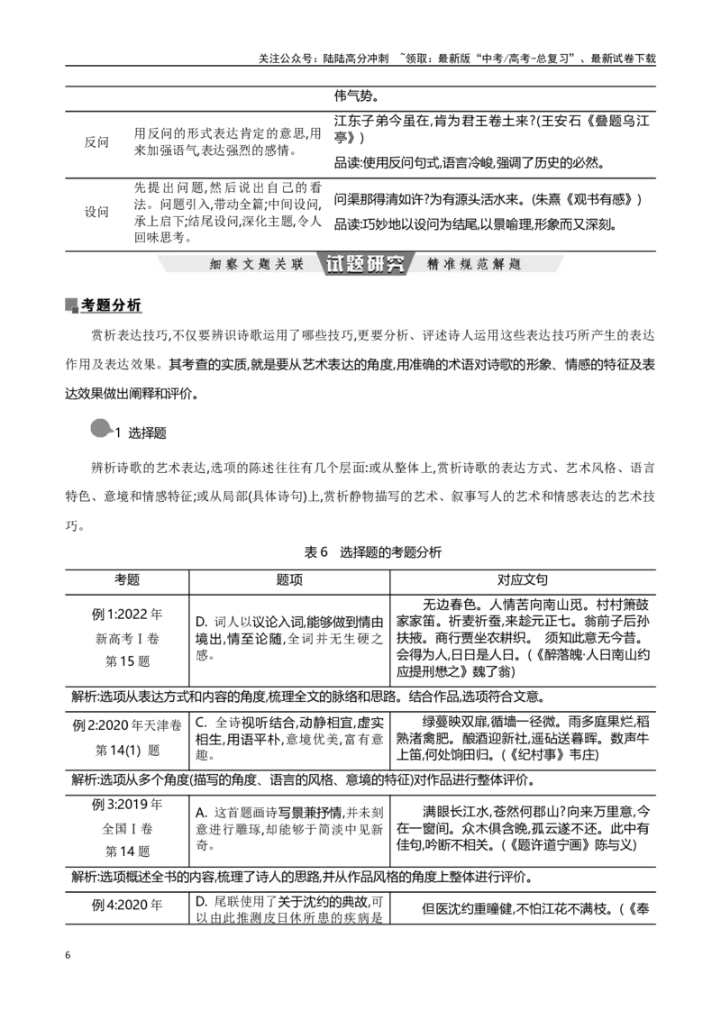 《跟着考点考向学破解且把金针度与人-（全国通用）_专项复习_2024年_2024年高考语文专题探究与实战演练考点真题写作全国通用_资料》第6页预览