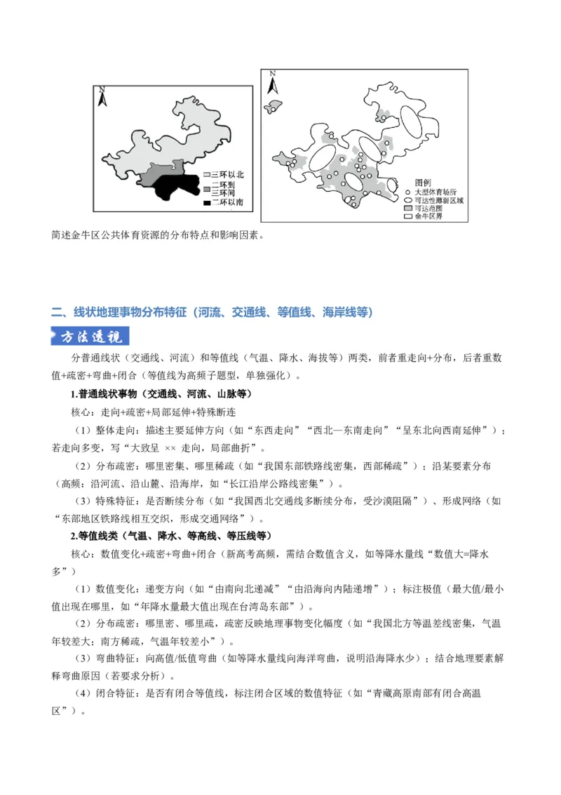 《题型12地理事物空间分布特征描述方法（题型专练）（全国通用）-（学生版）_地理_2026年-地理高考专项复习_2026年高考地理重难点讲义专练（新高考通用）-G102_2026版》第6页预览