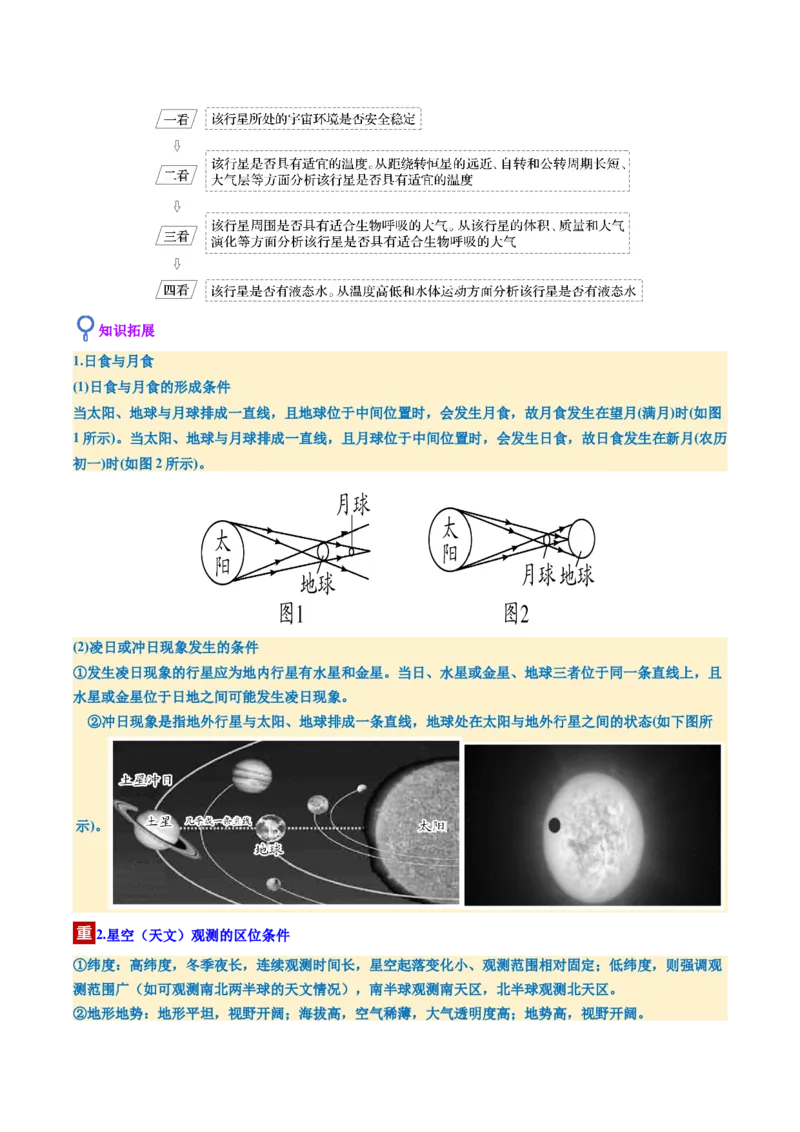 《第03讲地球的宇宙环境、演化历史与圈层结构（复习讲义）（全国通用）（学生版）_地理_2026年_2026年高考地理一轮复习讲义+练习+课件（新教材新高考）-G55_2026版_专题02地球的宇宙环境》第6页预览
