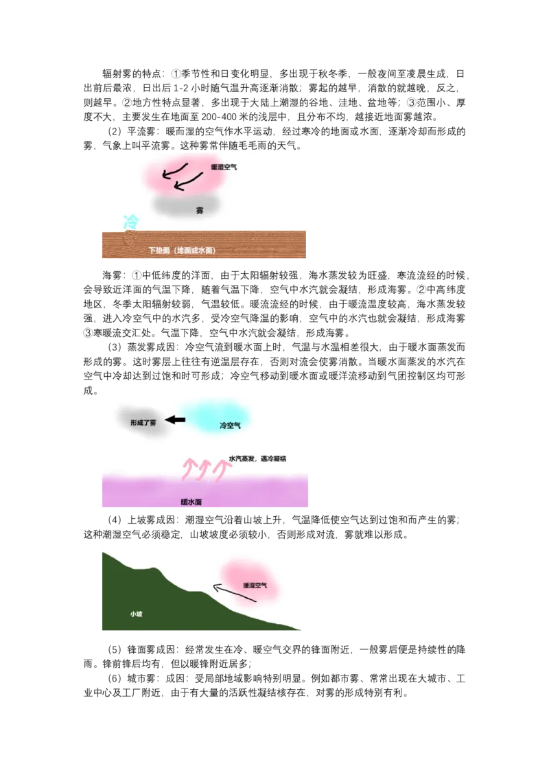 《高频考点27雾_地理_2026年-地理高考专项复习_42026年高考地理高频考点专项突破思维导图+解题技巧+专项突破》第2页预览