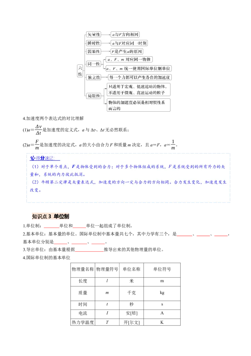 《第07讲牛顿运动定律（专项训练）（安徽专用）（学生版）_地理_2027年高考地理一轮_2027年高考物理一轮课件+讲义+练习（安徽专用）-G326_2027版》第4页预览