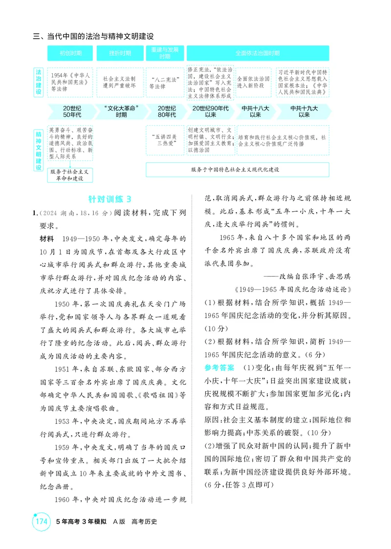 《1_精讲册-选择性必修专题——中国近现代史_2026版教学资源包_202653高考总复习A版_山东版_2026版.山东版.选考总复习.历史.5·3A版_二、教师用书PDF_第二部分中国近现代史_1_精讲册PDF》第3页预览