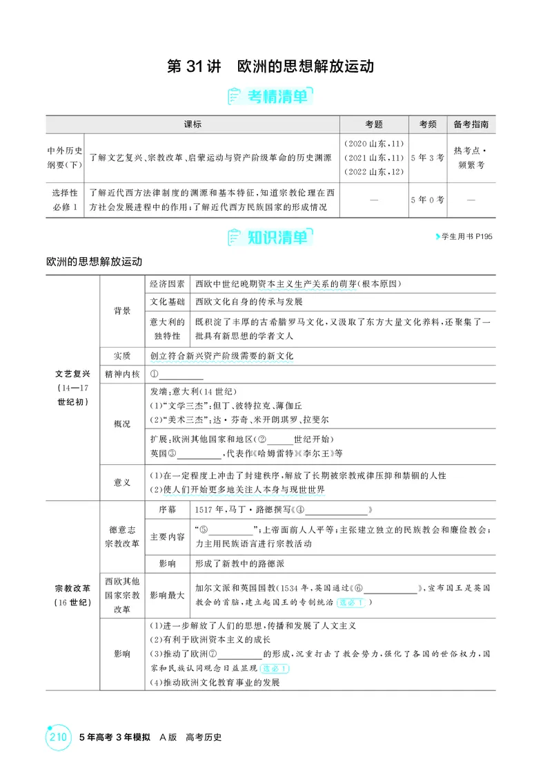 《1_精讲册-第十二单元　走向整体的世界与资本主义制度的确立_2026版教学资源包_202653高考总复习A版_山东版_2026版.山东版.选考总复习.历史.5·3A版_二、教师用书PDF_第三部分世界史》第7页预览