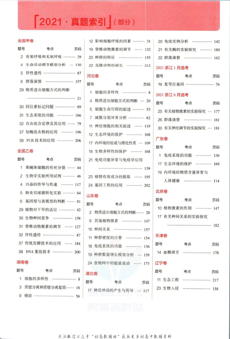 《53高考总复习A版生物课标版_2023A版学生用书》第8页预览
