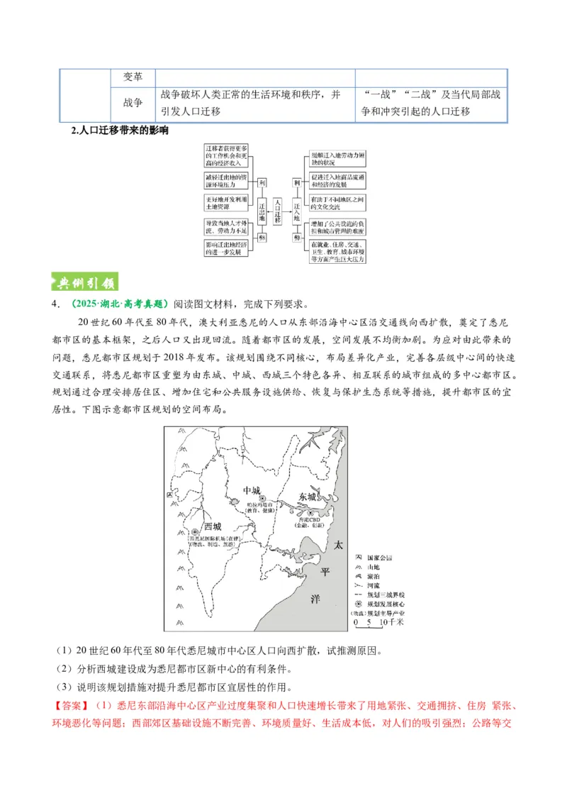 《题型20人口分布和人口数量相关问题答题技巧（题型专练）（全国通用）（教师版）_地理_2026年-地理高考专项复习_2026年高考地理重难点讲义专练（新高考通用）-G102_2026版》第10页预览