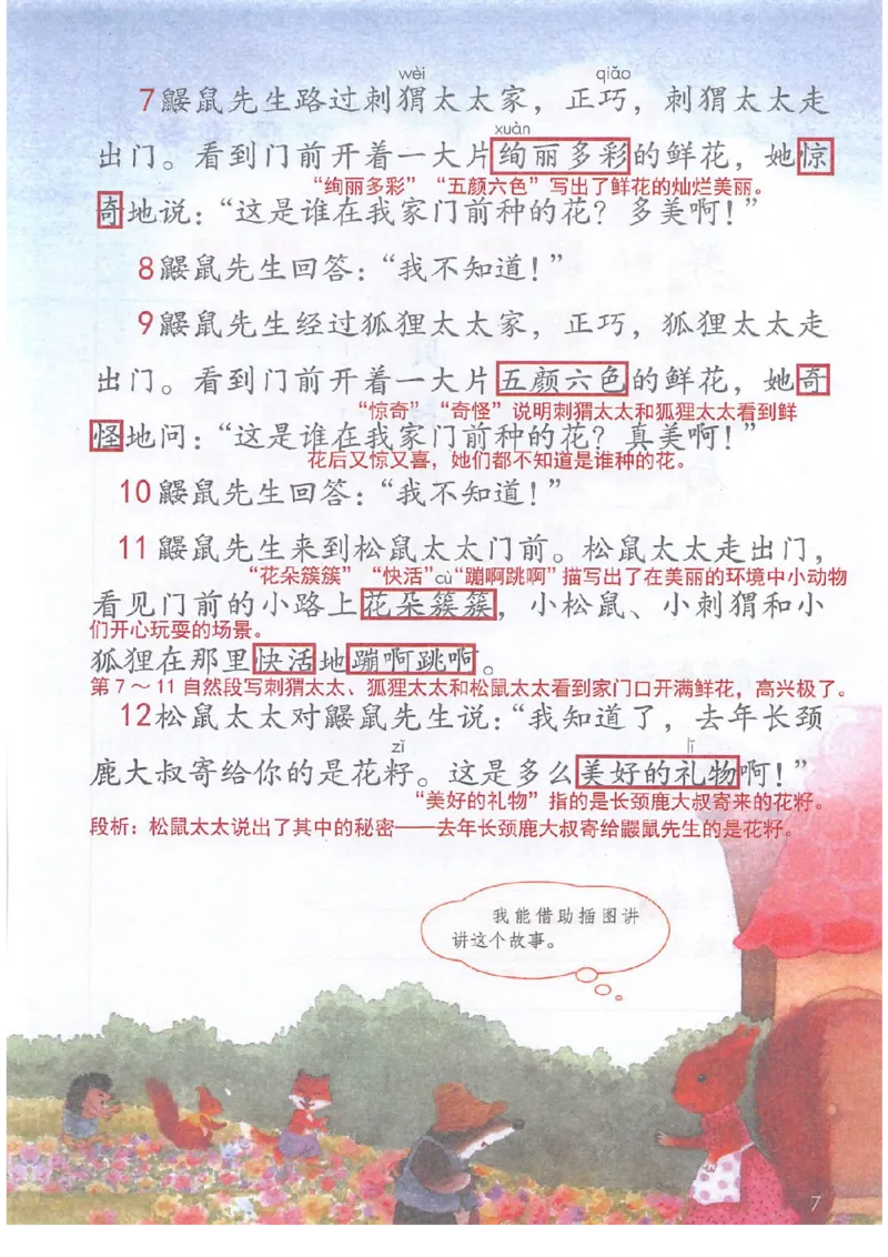 《二年级（下）语文课堂笔记_2年级下册同步教辅_2下-语文_二下语文-预习资料》第10页预览
