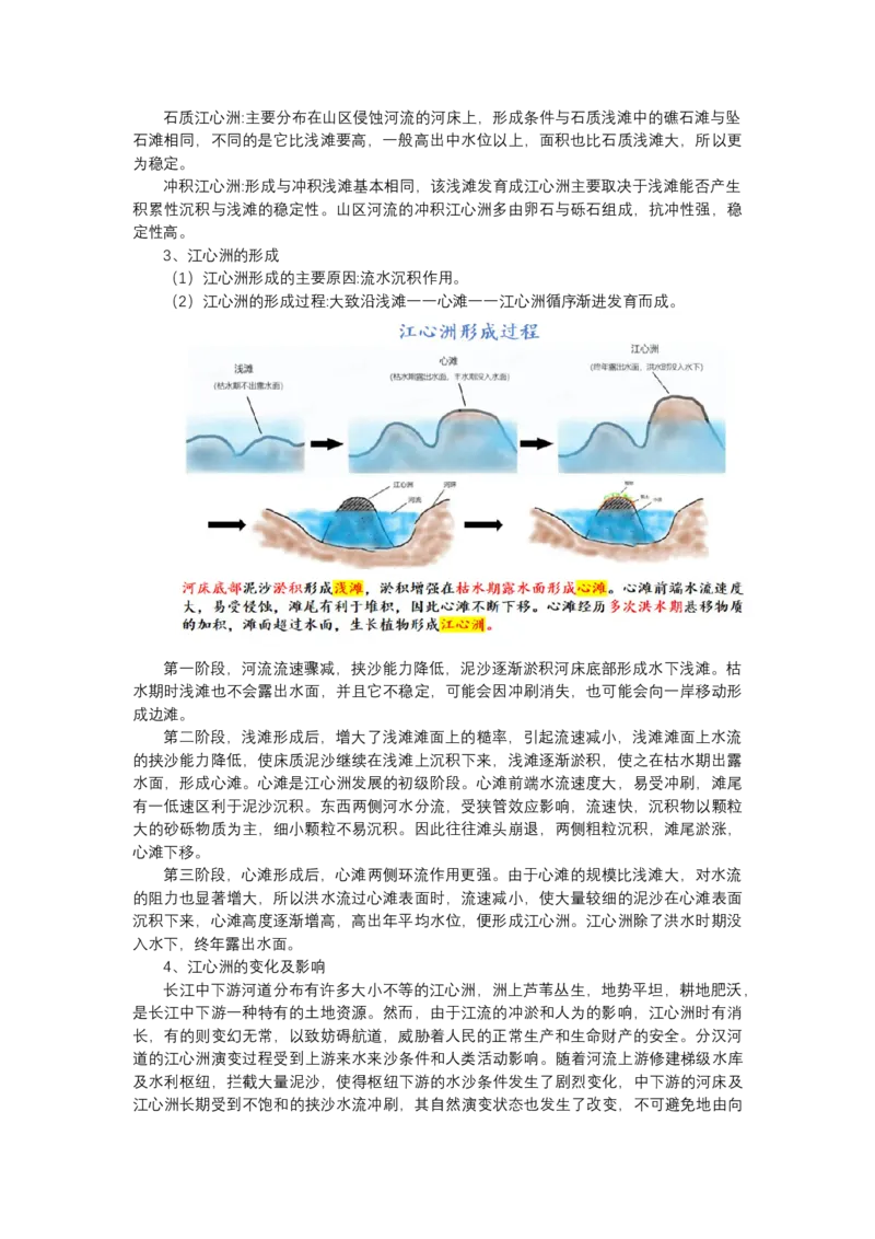 《高频考点74江心洲_地理_2026年-地理高考专项复习_42026年高考地理高频考点专项突破思维导图+解题技巧+专项突破》第2页预览