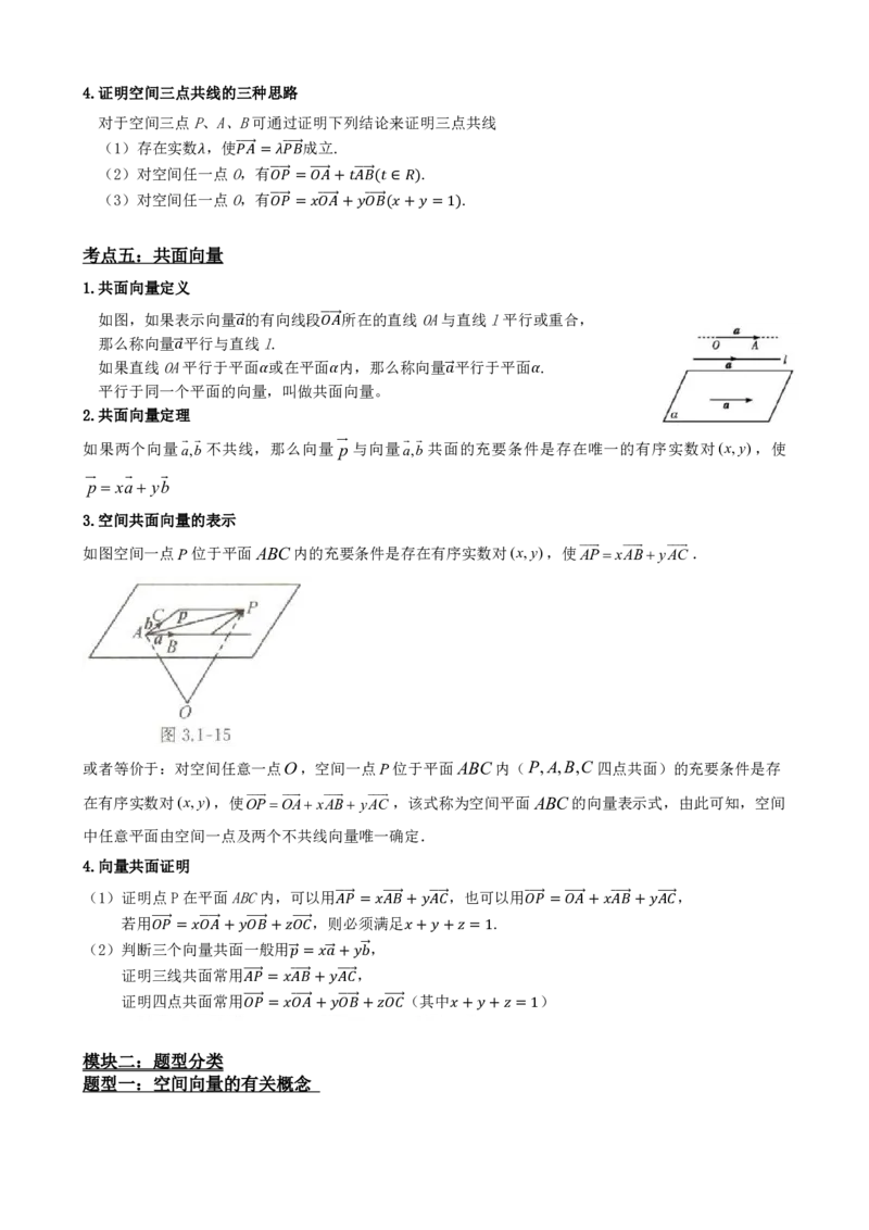 《1.1空间向量及其线性运算（解析版）(1)_2026版高中《二三轮复习+冲刺复习》_空间向量PDF_单独的原卷+解析版》第4页预览