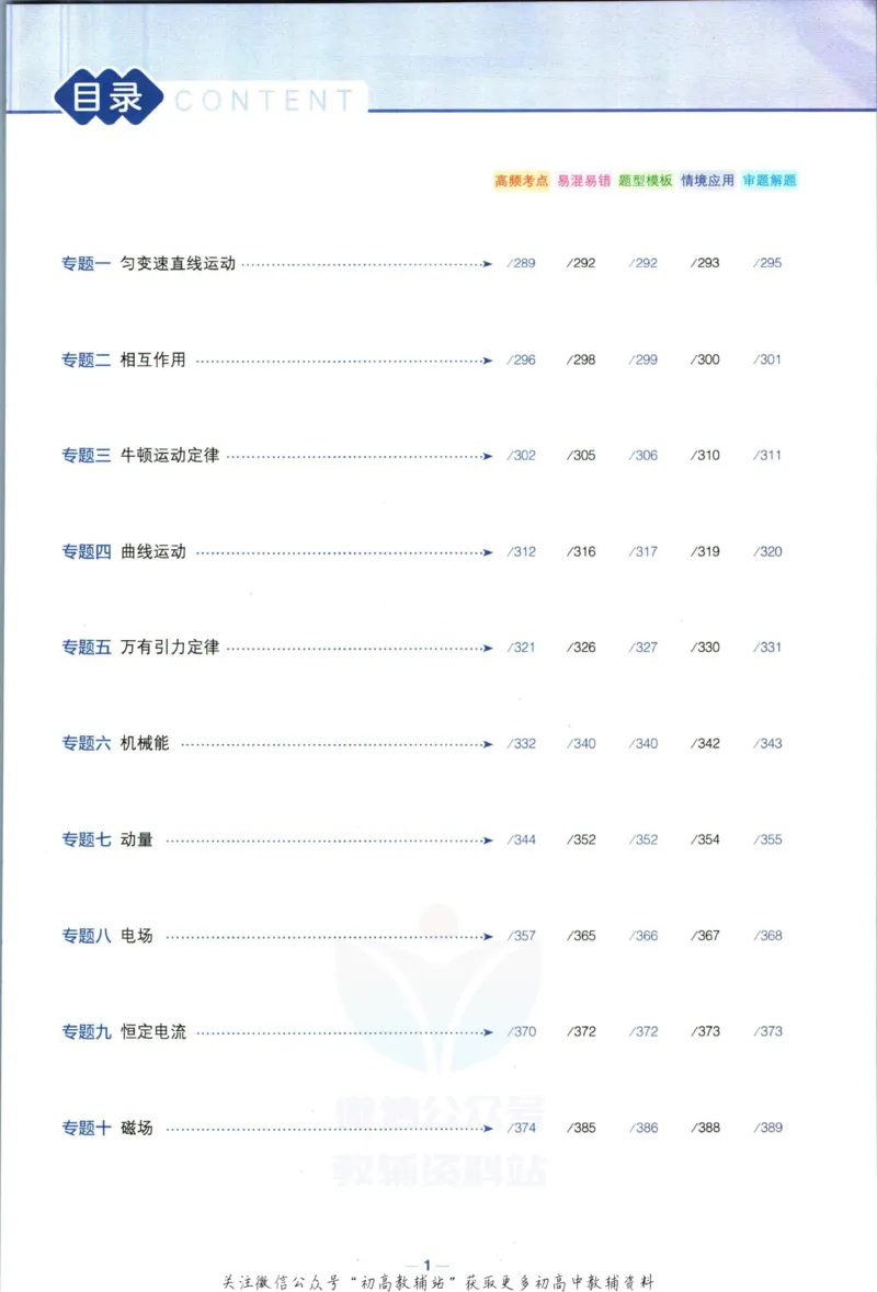 《53高考总复习B版物理新高考答案_2023B版学生用书》第3页预览