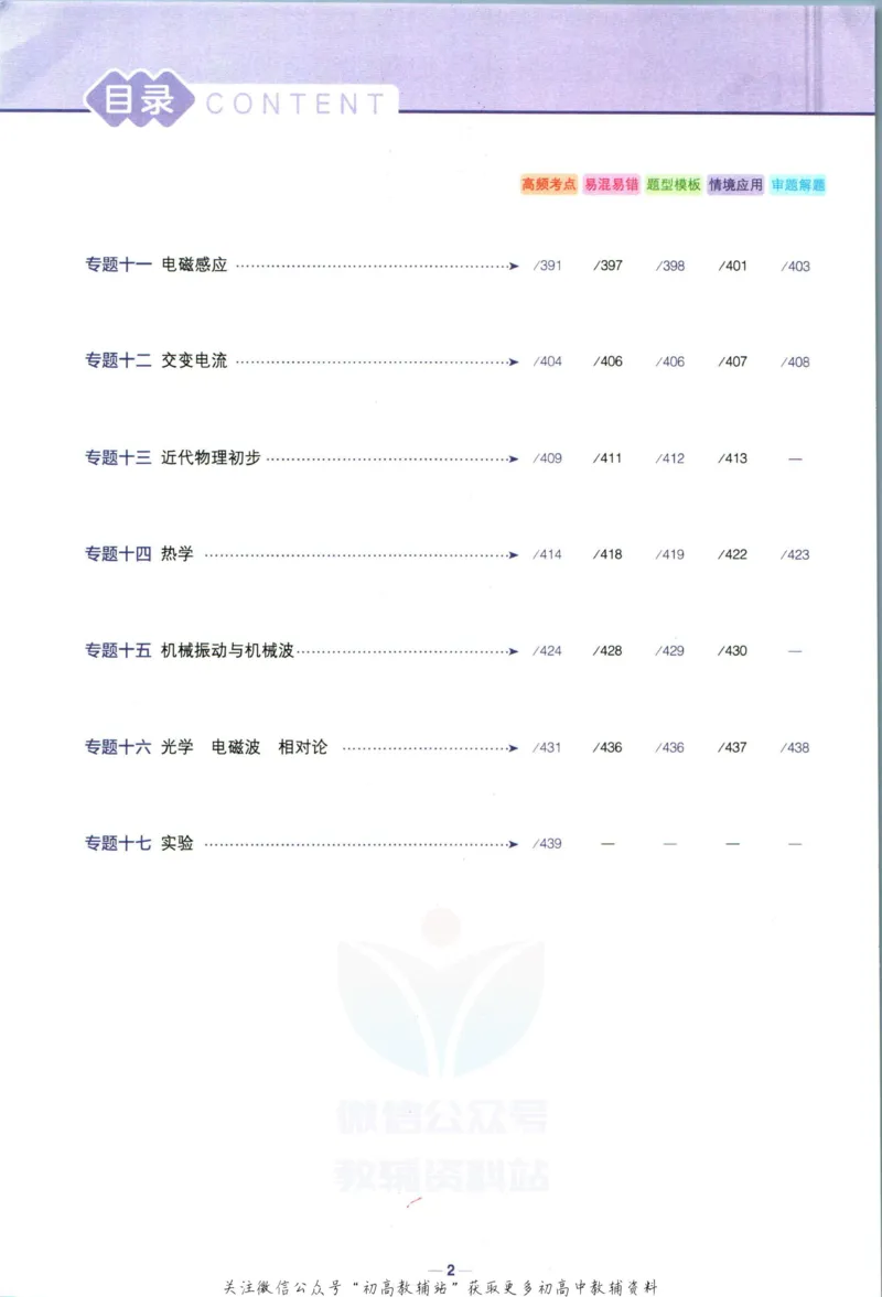 《53高考总复习B版物理新高考答案_2023B版学生用书》第4页预览